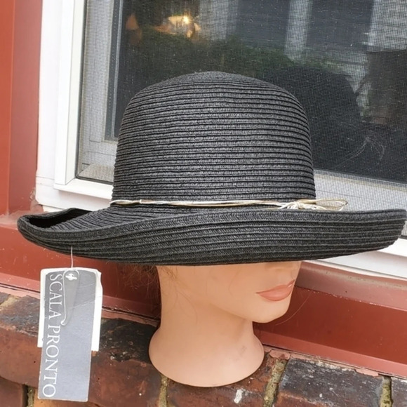 Scala Pronto floppy  banded sun hat NWT - Picture 3 of 11